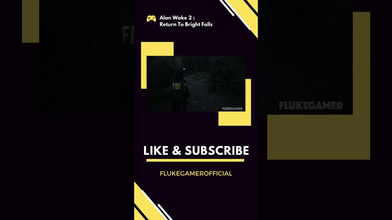 Return To Bright Falls Game Alan Wake 2