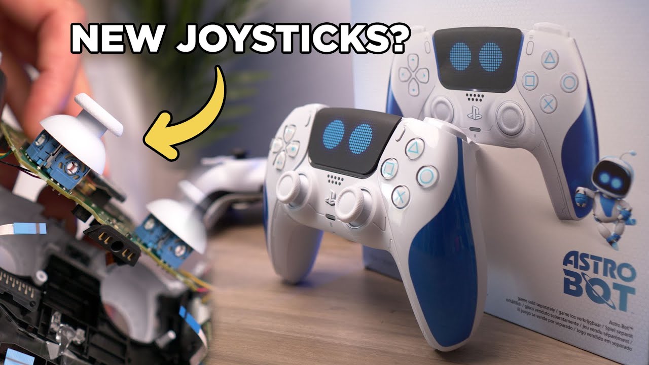 Контроллер Astro Bot PS5 Dualsense Limited Edition &mdash; что нового внутри?