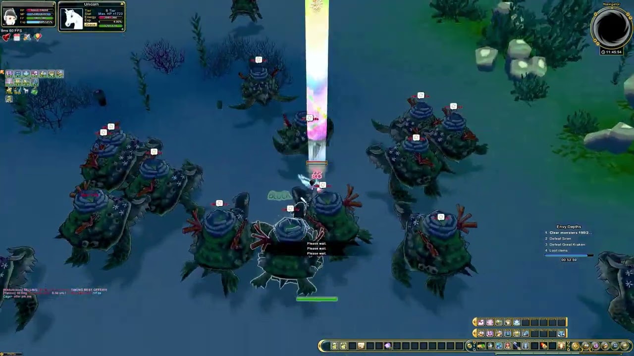 Envy Dungeon Level 90 - Solo BRM - Flyff Universe (Lawolf)