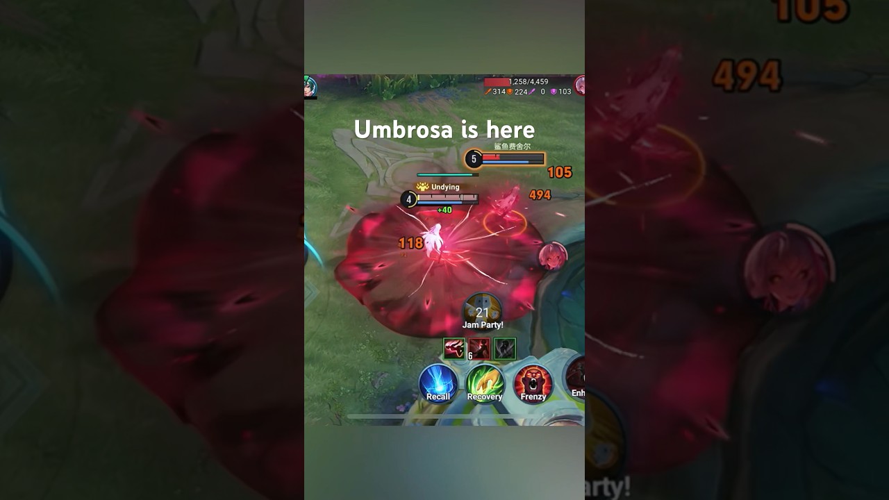 HOK New Hero Umbrosa #honorofkings #honorofkingsglobal