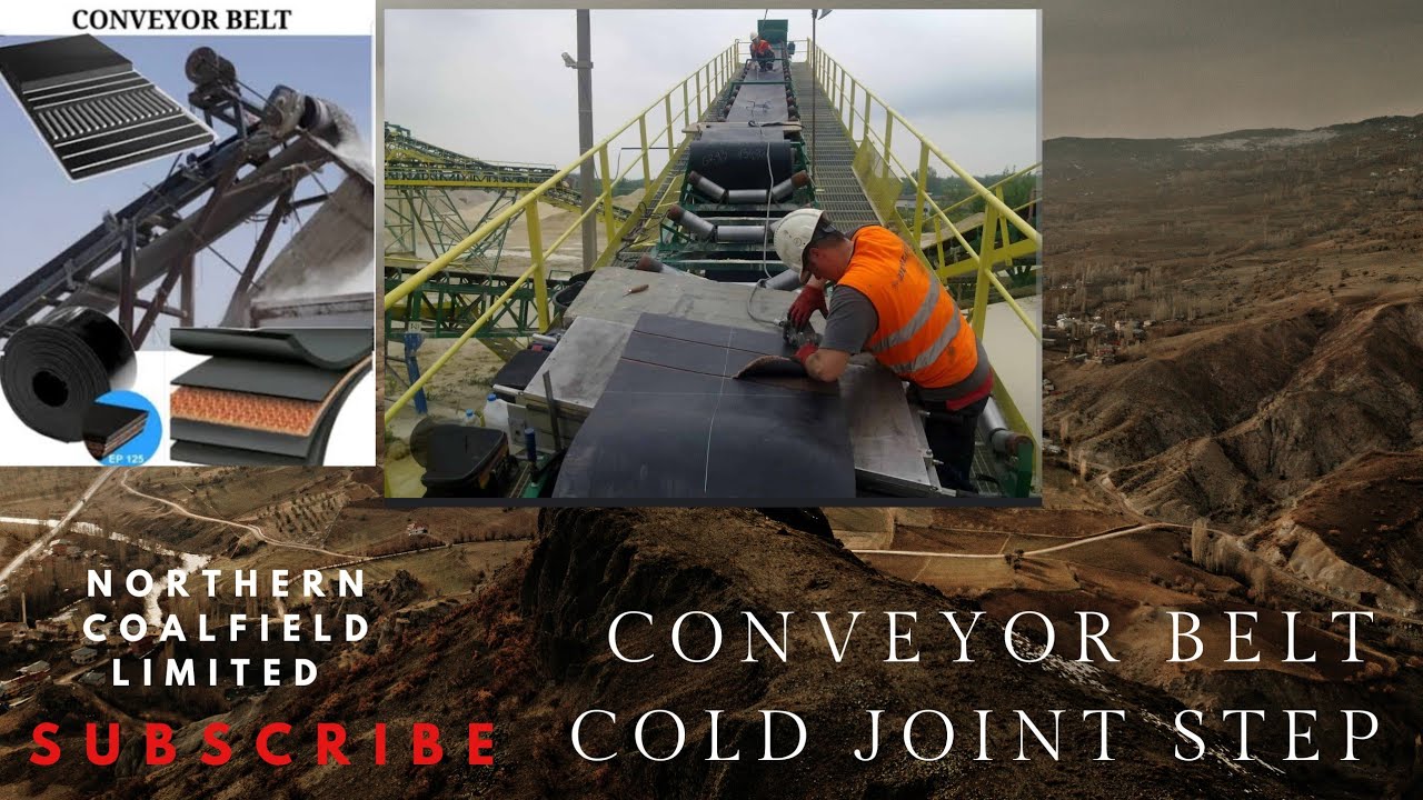 #conveyorbelt //Cold Vulcanizing/Joint Process //Full Video Step by Step//Northern Coalfield Limited