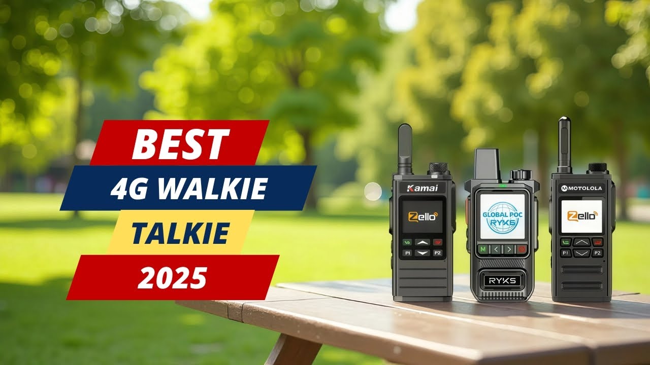 Best 4G LTE Walkie Talkies – Top 5 Picks for Outdoor & Emergency Use!