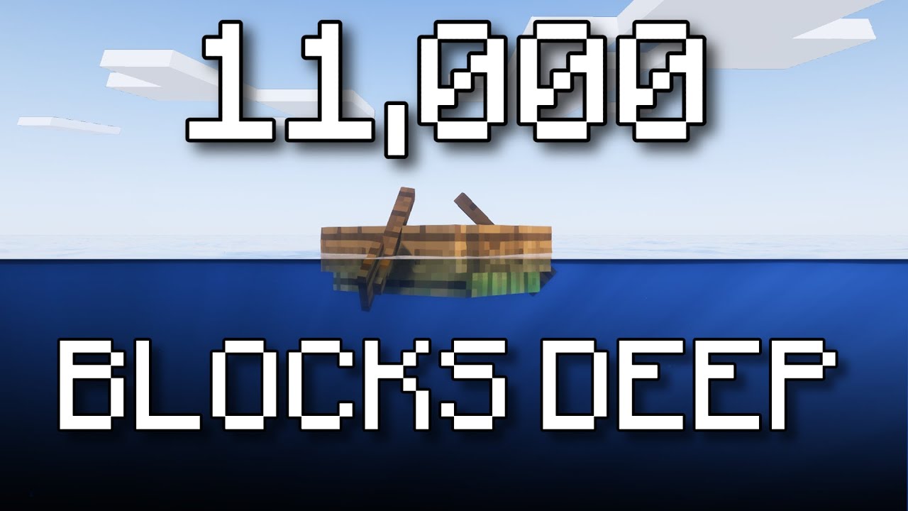 САМЫЙ ГЛУБОКИЙ океан в мире, в Minecraft..