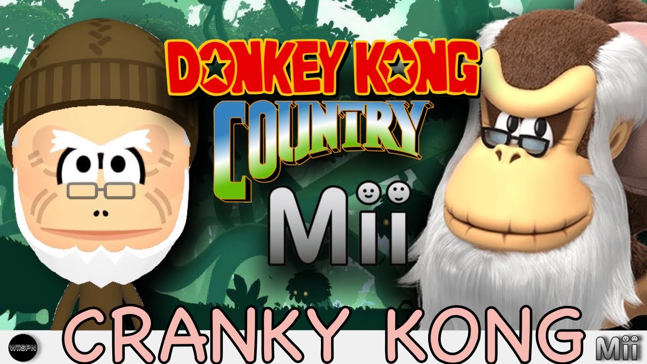 Cranky Kong Mii for MiiTOPIA!