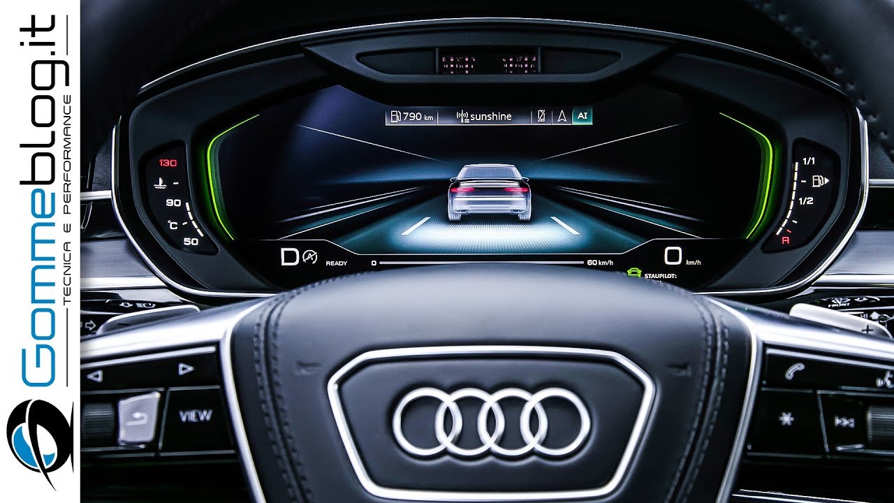 2018 Audi A8 | AI Audi Traffic Jam Pilot AWESOME Interior AUTONOMOUS DRIVE