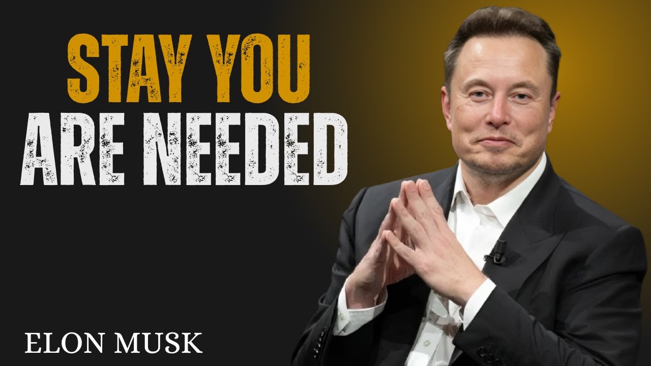 Don’t Quit — Someone Truly Cares About You | Elon Musk
