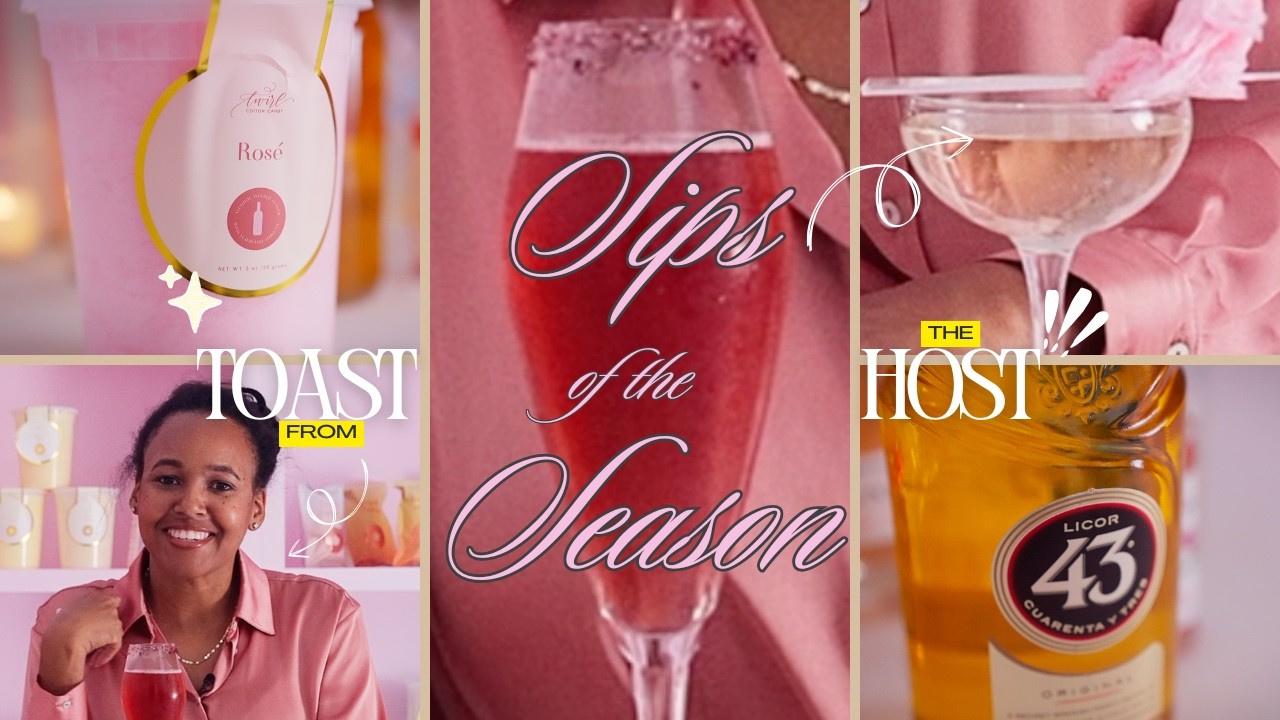 ✨ Sips of the Season: Pretty in Pink Cocktails