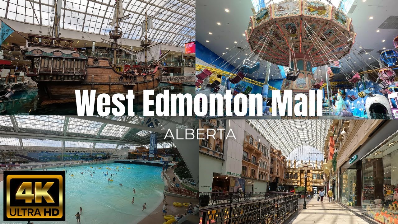 West Edmonton Mall - Galaxyland | Walking Tour | Edmonton Alberta Canada