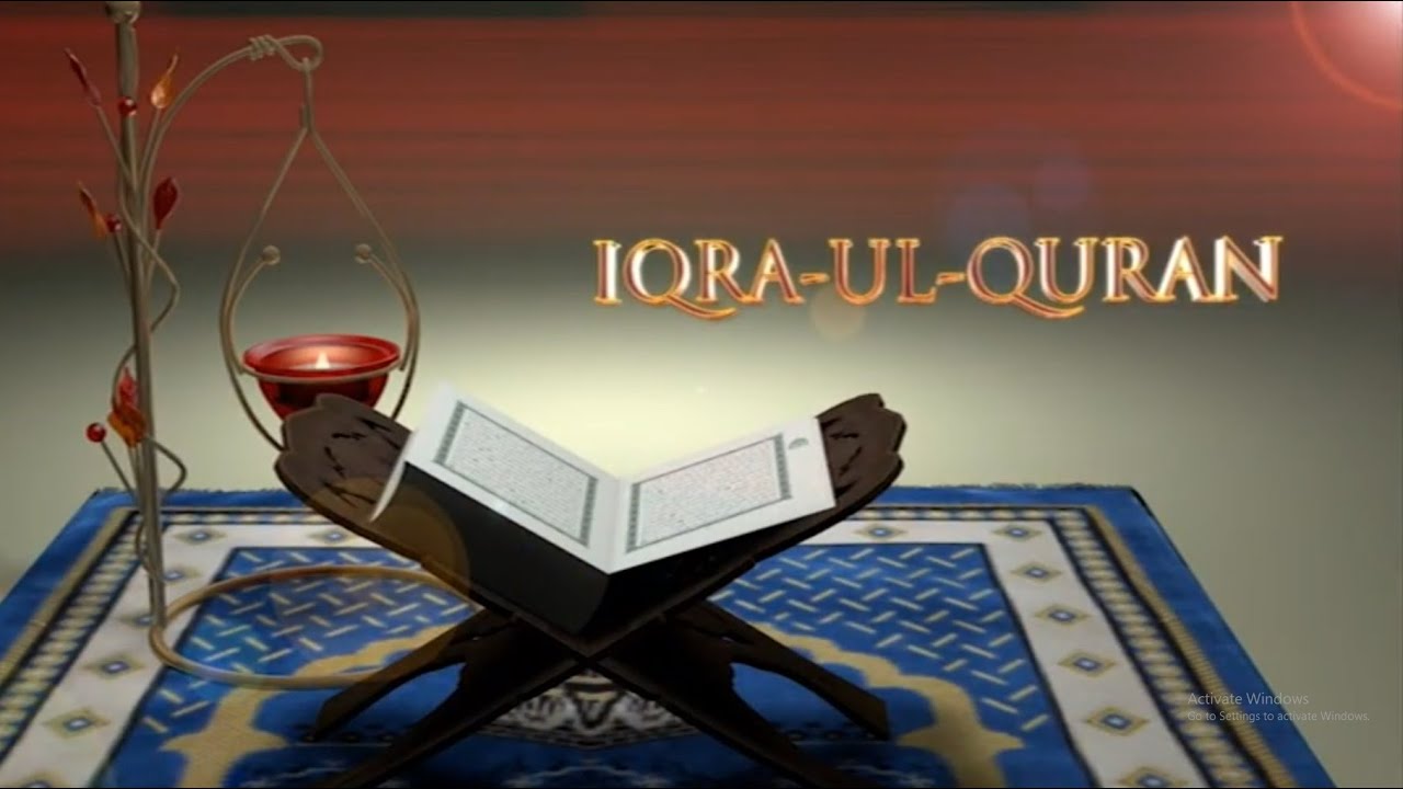 Iqra-ul-Quran II Learn Quran with Mufti Saleh Ahmed II Call in our Studio on 0207 096 0405