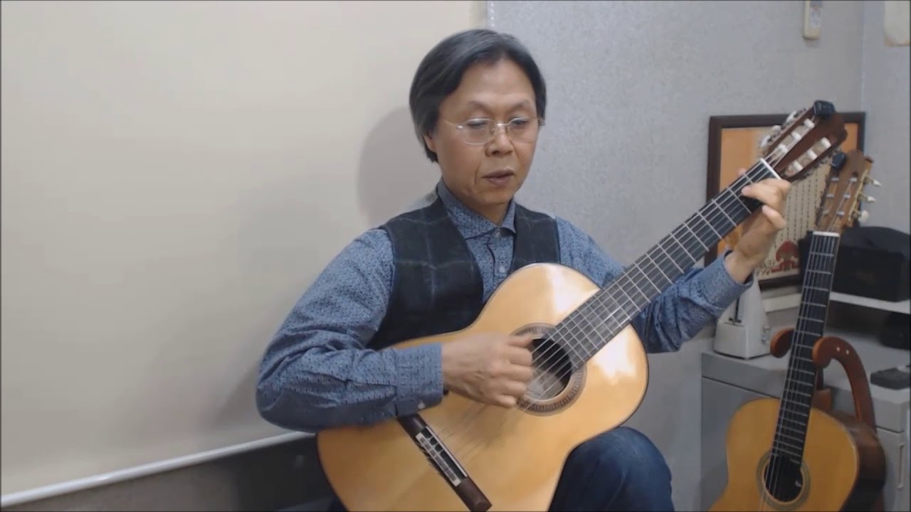 Estudio 　 Aminor  　Op.35-14 　 F.Sor  エチュード  イ短調　ソル  Tadashi  Ishida　クラシックギター