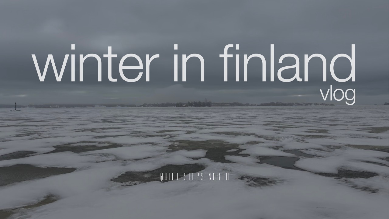 Quiet Steps North #3 — Ferry ride on the frozen Baltic Sea and making a quiet coffee at home.