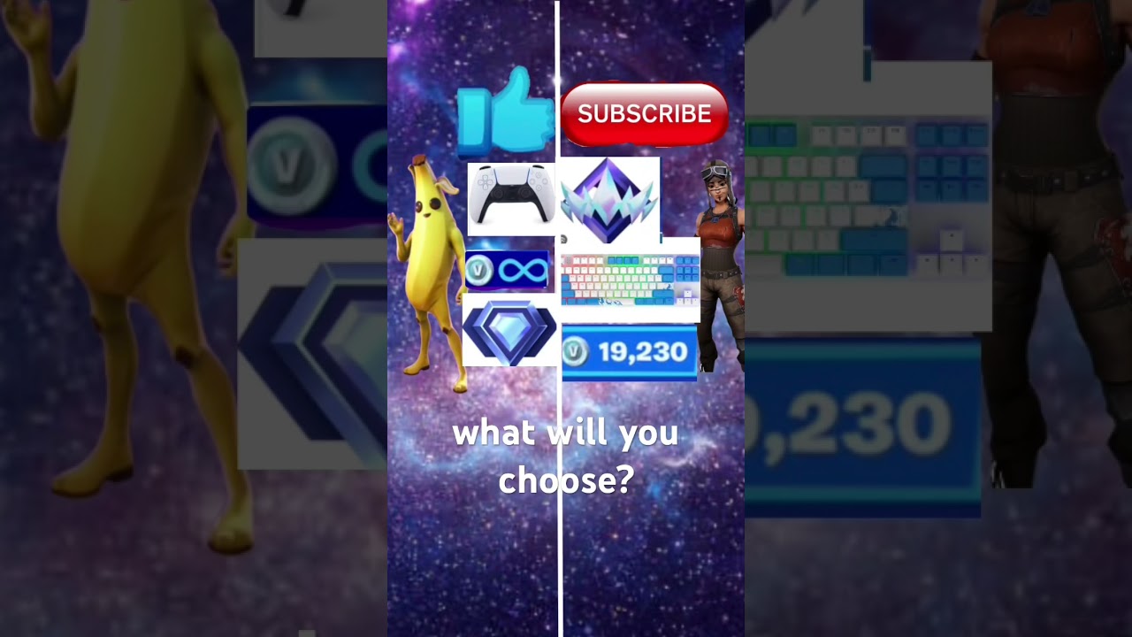 what will you choose? #fortnite #fortnitecommunity #fortnitebr #memes #rofl #what will you choose?