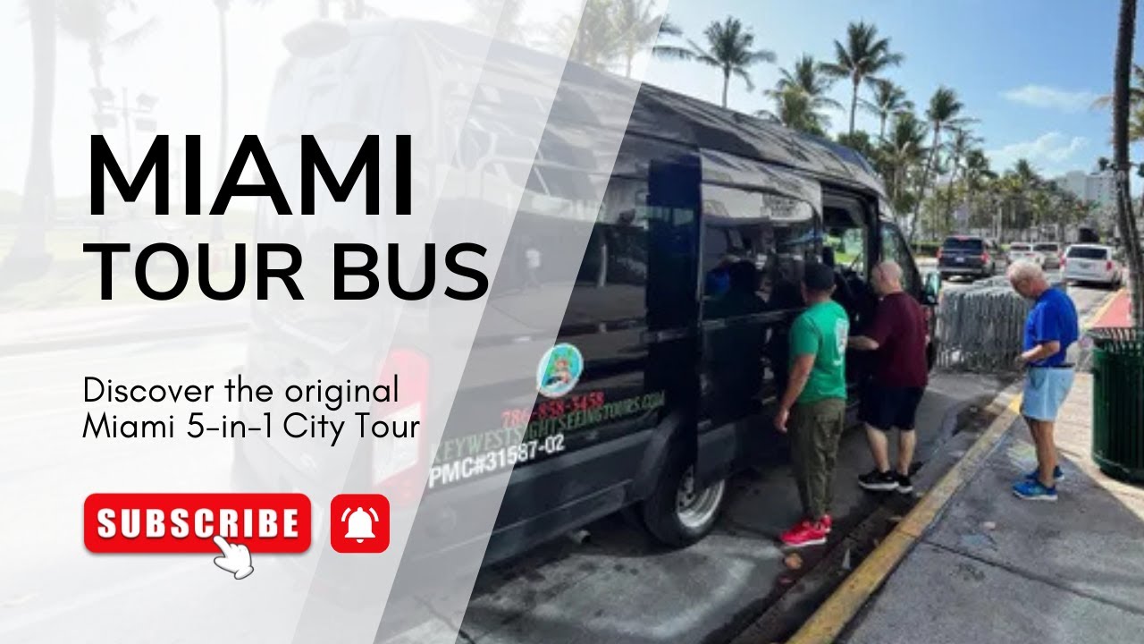 Miami 5-in-1 City Tour  | Presented by Miami Tour Bus