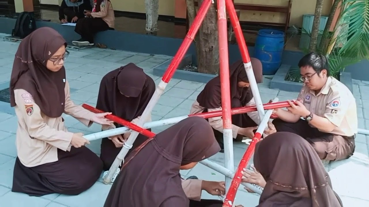 Cara Pembuatan Pionering Kaki Tiga.