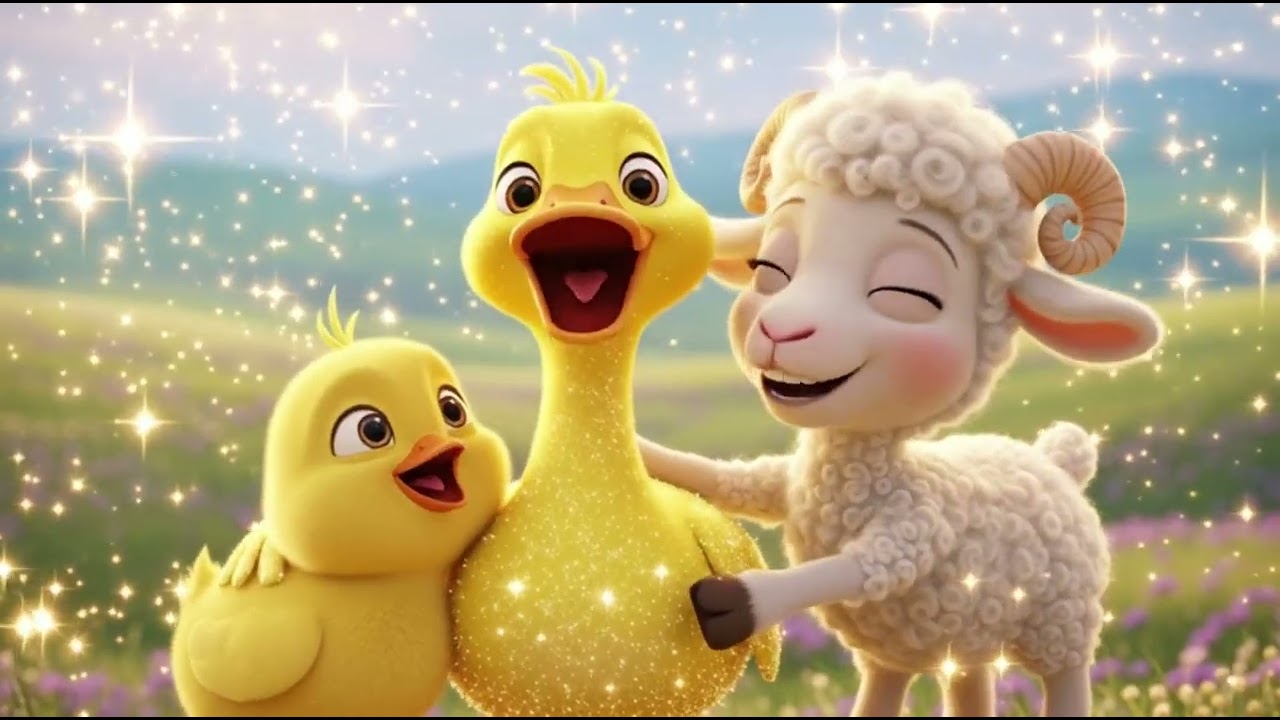 Old MacDonald and the Sparkle Duck | Magical Farm Animal Song | Nursery Rhymes