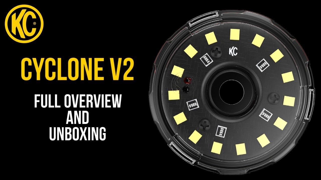 KC HiLiTES® Cyclone V2 | Unboxing America's Favorite Off-Road / Rock Light
