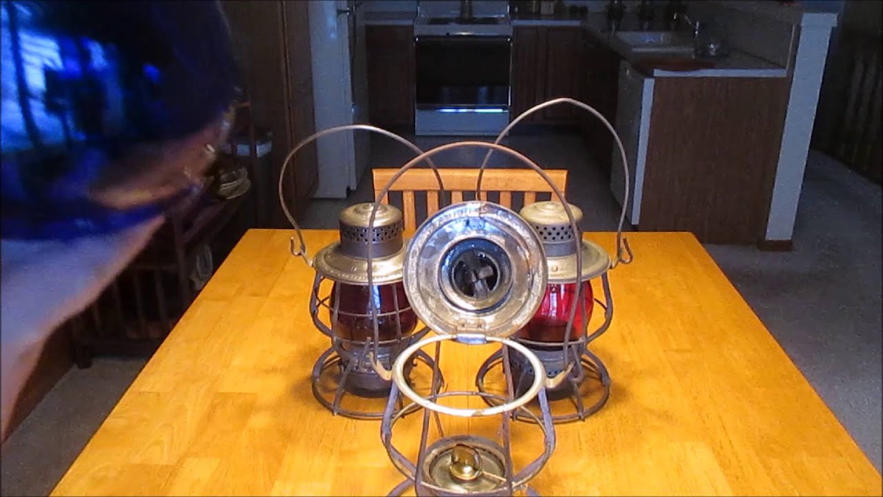 Keystone Lantern Company Railroad Lanterns (B&O, PRR)