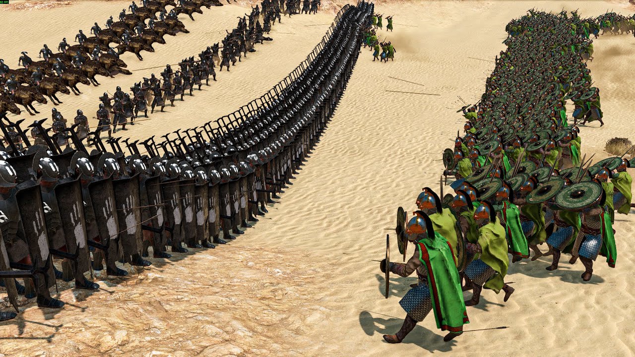 1000 Orcs Defend Against 1000 Rohan Infantry — Defense Changes the Fight