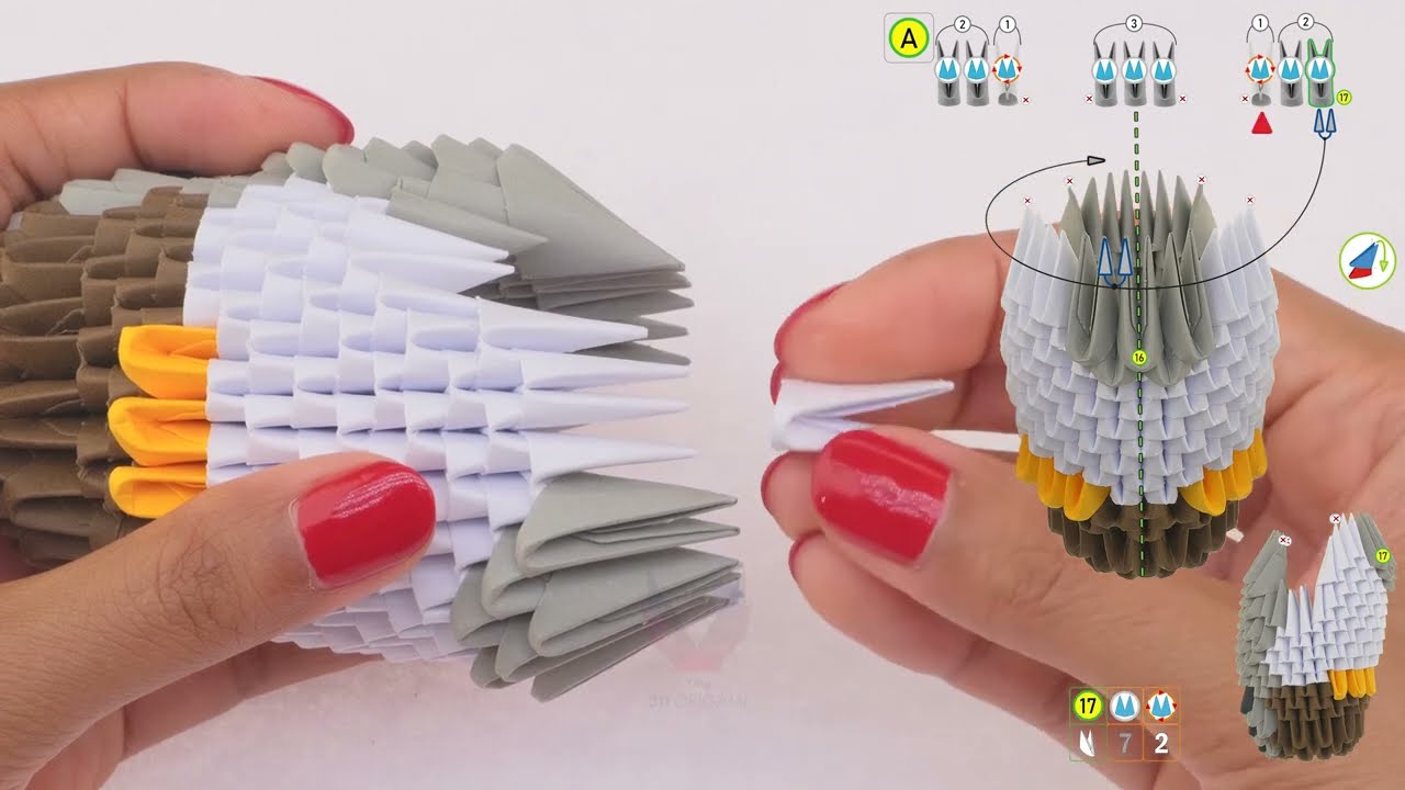 ORIGAMI 3D - SOWA (OWL)