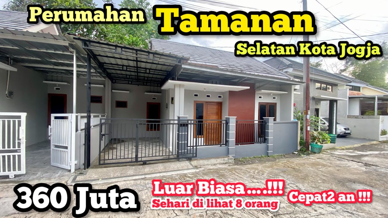 MURAH BANGET POLL !!! Di Perum Tamanan mepet Kota Jogja 