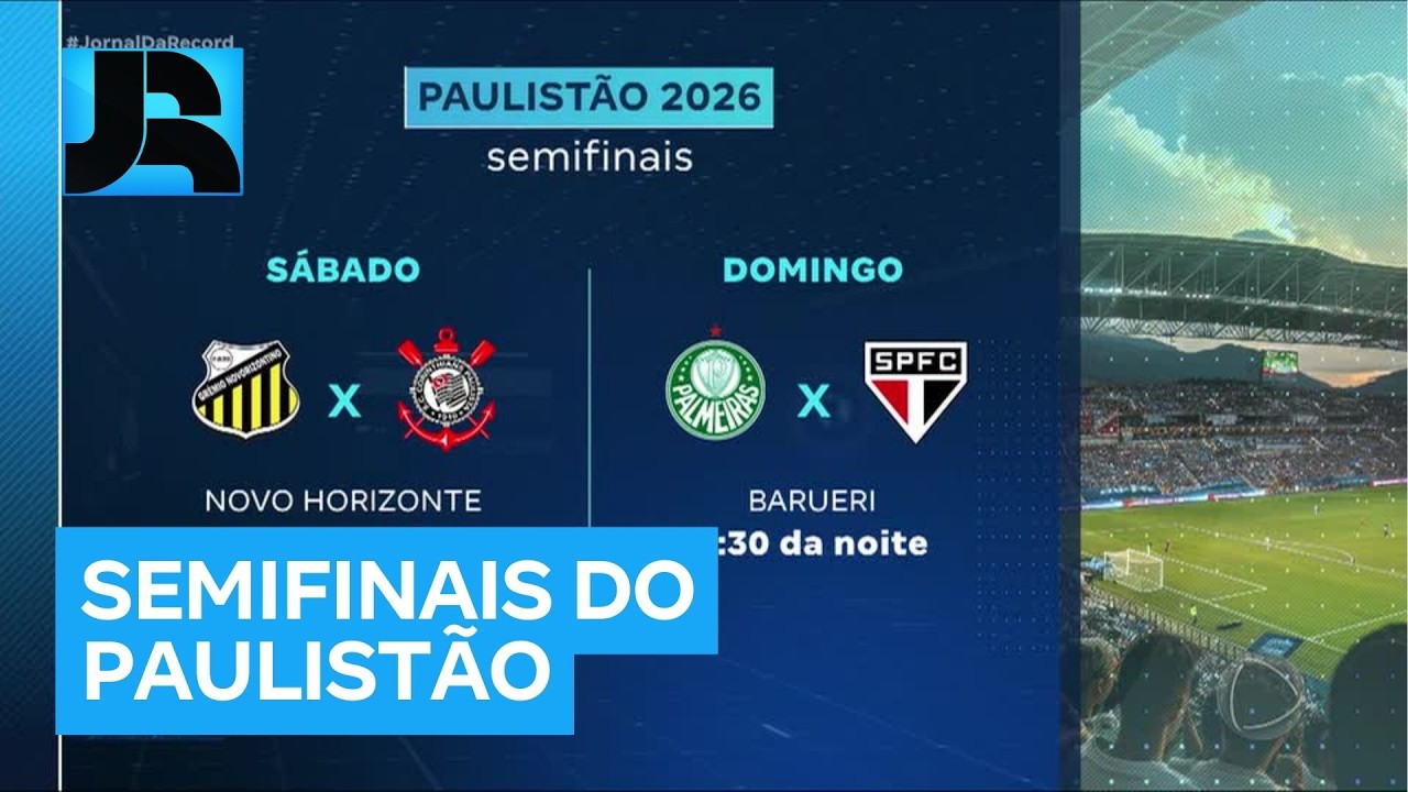 Paulistão: Confrontos do final de semana definem os quatro finalistas do campeonato