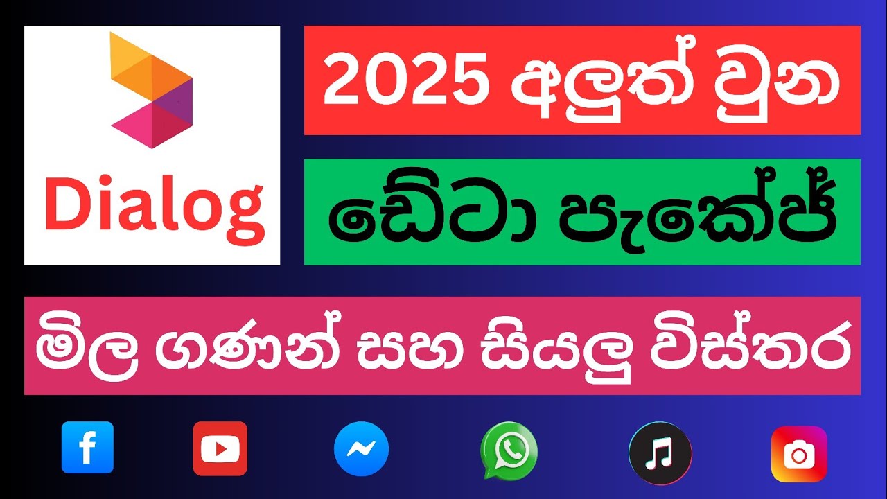 Dialog Data Packages New Price | Data Package Dialog 2025 #data