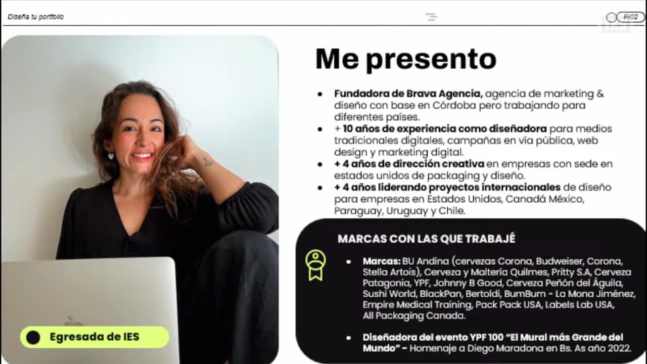 IESCAMP 2025 // Diseñá tu portfolio - Brava Agencia