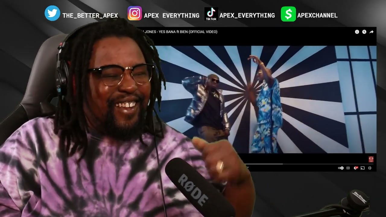 KHALIGRAPH JONES - YES BANA ft BIEN OFFICIAL VIDEO REACTION