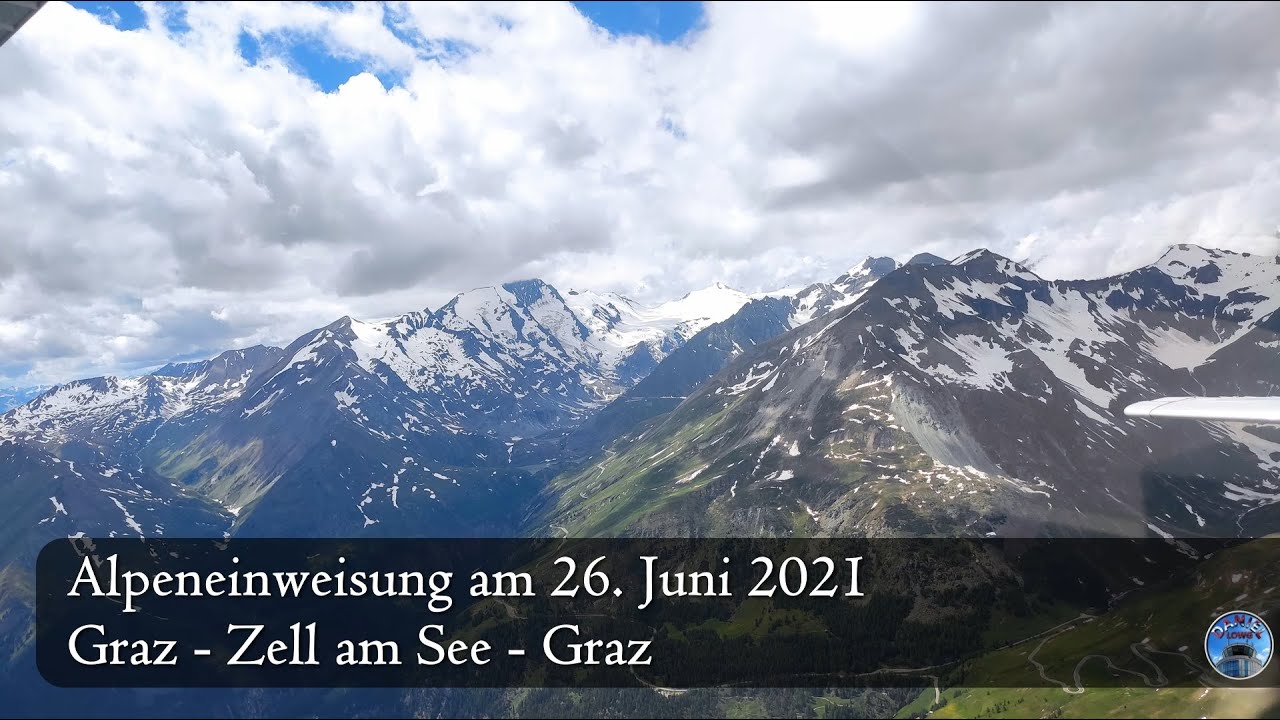 Cessna C172 Austrian Alps Flight LOWG - LOWZ - LOWG