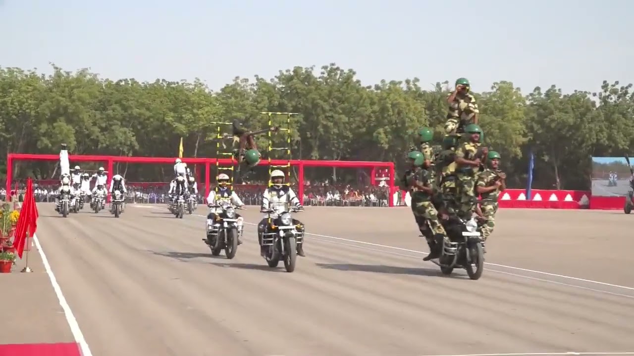 BSF Raising Day Parade 2024