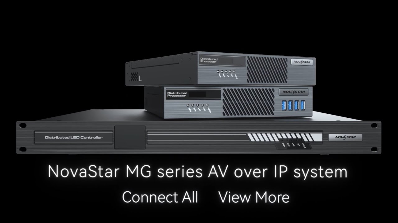 NovaStar MG Series AV over IP System - Espanol