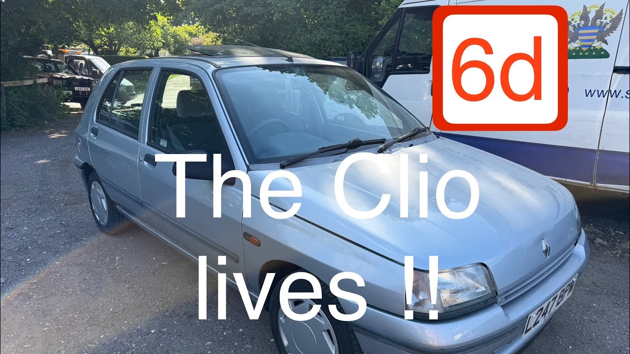 Nicole!!! saving a scrap yard mk1 Renault Clio RT