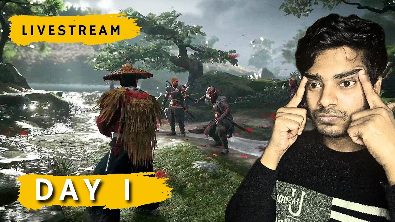 DAY 1 | GHOST OF TSHUSHIMA | LIVE STREAM