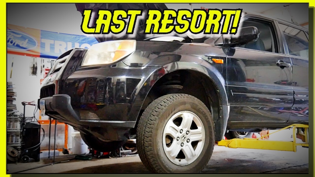 Замена масляного поддона Honda Pilot! **Найдена последняя заглушка**
