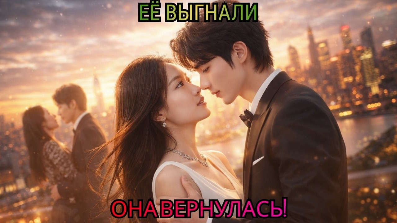 Её выгнали из семьи как НИЩУЮ… но спустя годы она вернулась хозяйкой города! #дорама2026