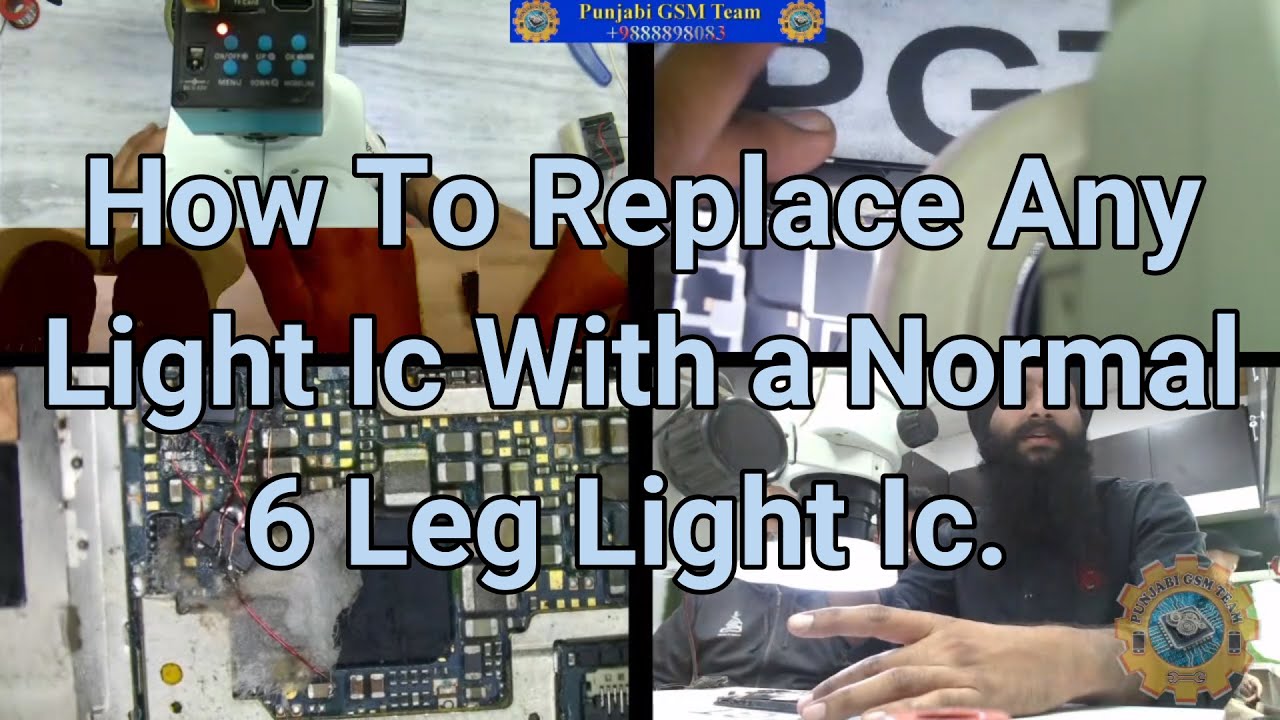 How To Replace Any Light IC With a Normal One. Part 1.