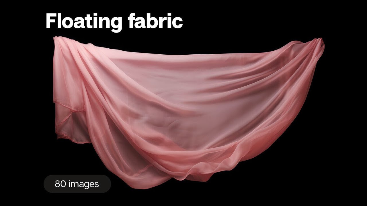 Floating fabric Stock Graphics Download
