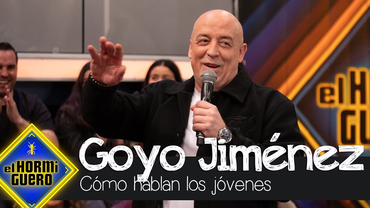 Goyo Jiménez 'rompe' el guion para enseñar cómo hablan los jóvenes - El Hormiguero