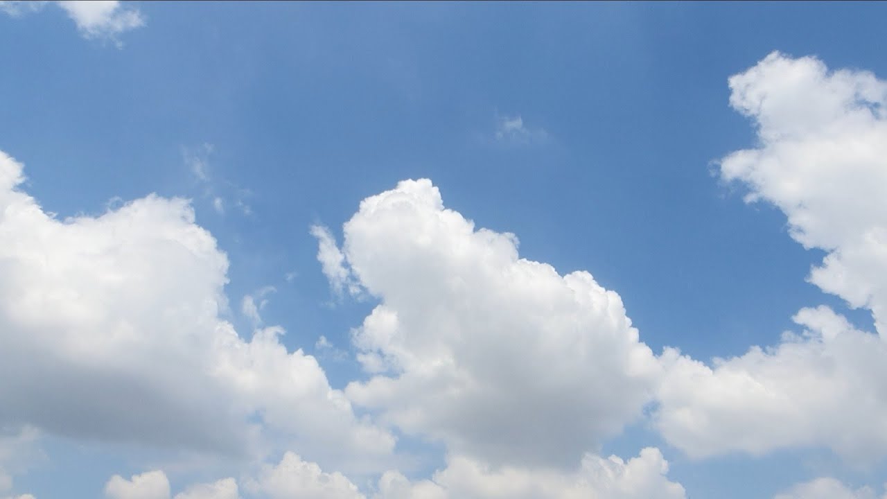 sky Effect background video beautiful Clouds Moving Time lapse footage HD