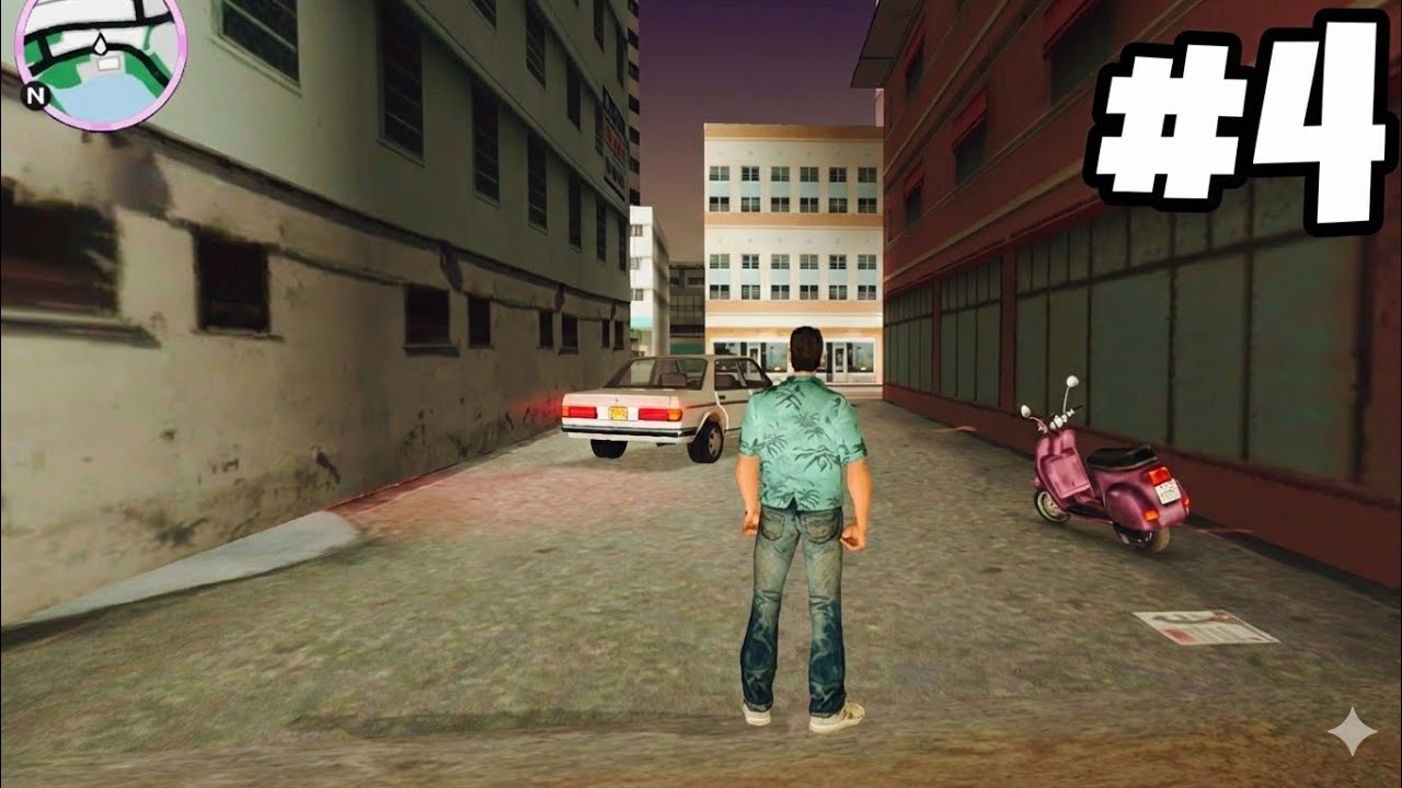Scrap The Car And Attack On Worker's - Vice City - #4
