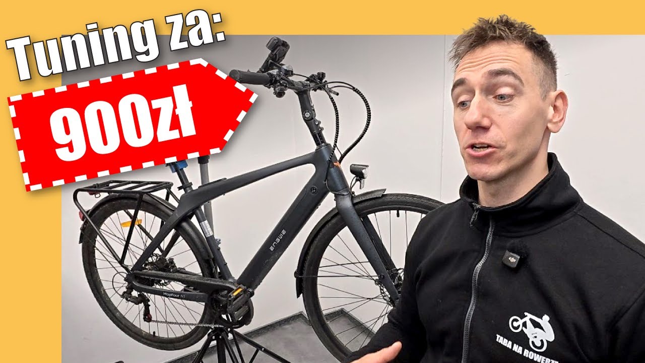 Co 900 zł tuningu zrobi z Twoim ebike 💪 / Engwe N1 Air po tuningu 🔥