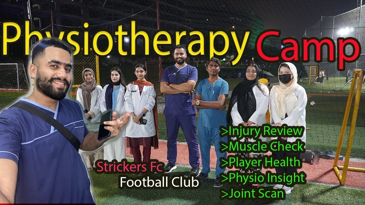 We Tried Physiotherapy Camp At A Football Club Strickers Fc⚽️ #physio #camp