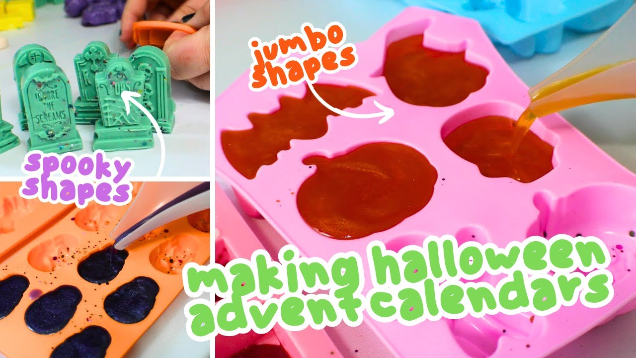 Making Halloween Advent Calendars | Silent Studio Vlog