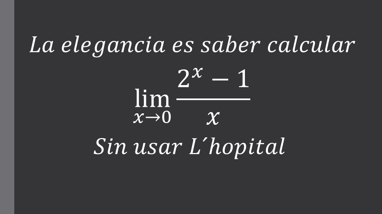 Un Límite que significa ELEGANCIA
