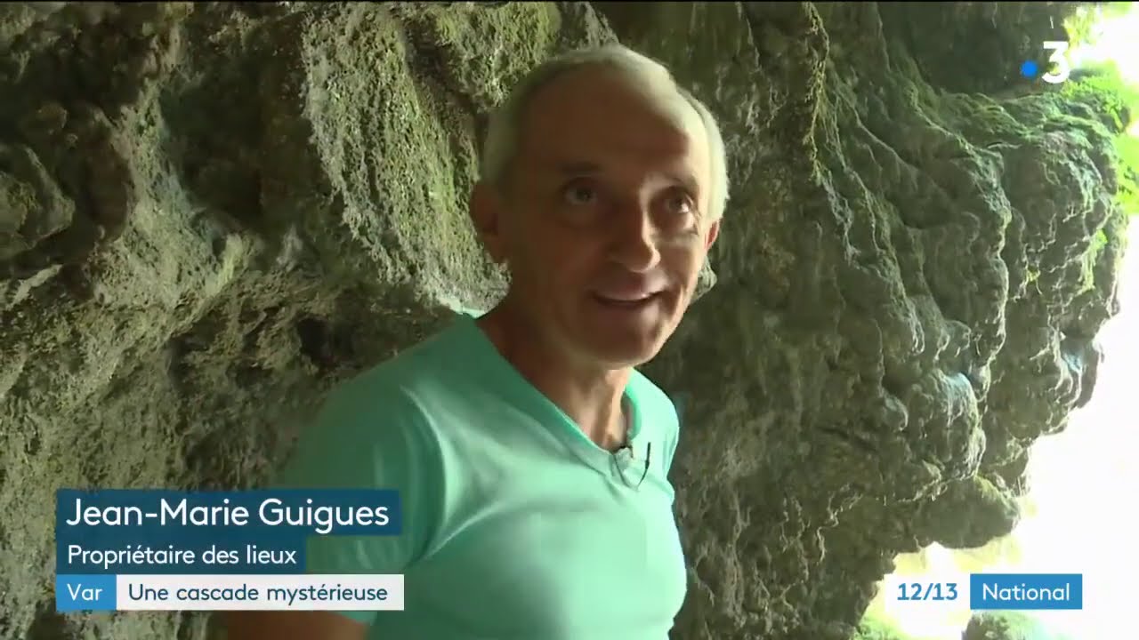 Var - La chute du Grand Baou, une cascade mystérieuse