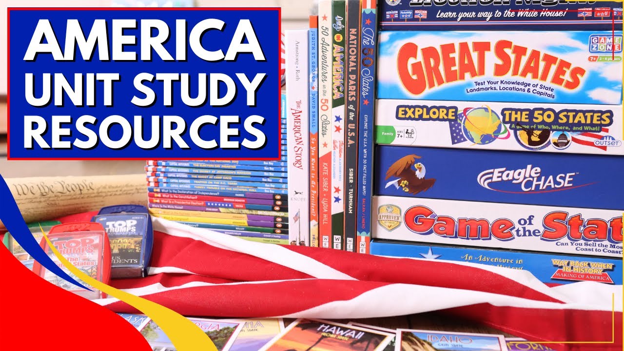 TONS Of Resources for an American Themed Homeschool Unit Study | All About America Learning Goodies