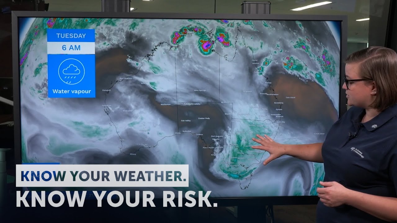 Weather update: understanding water vapour imagery 21st March 2023