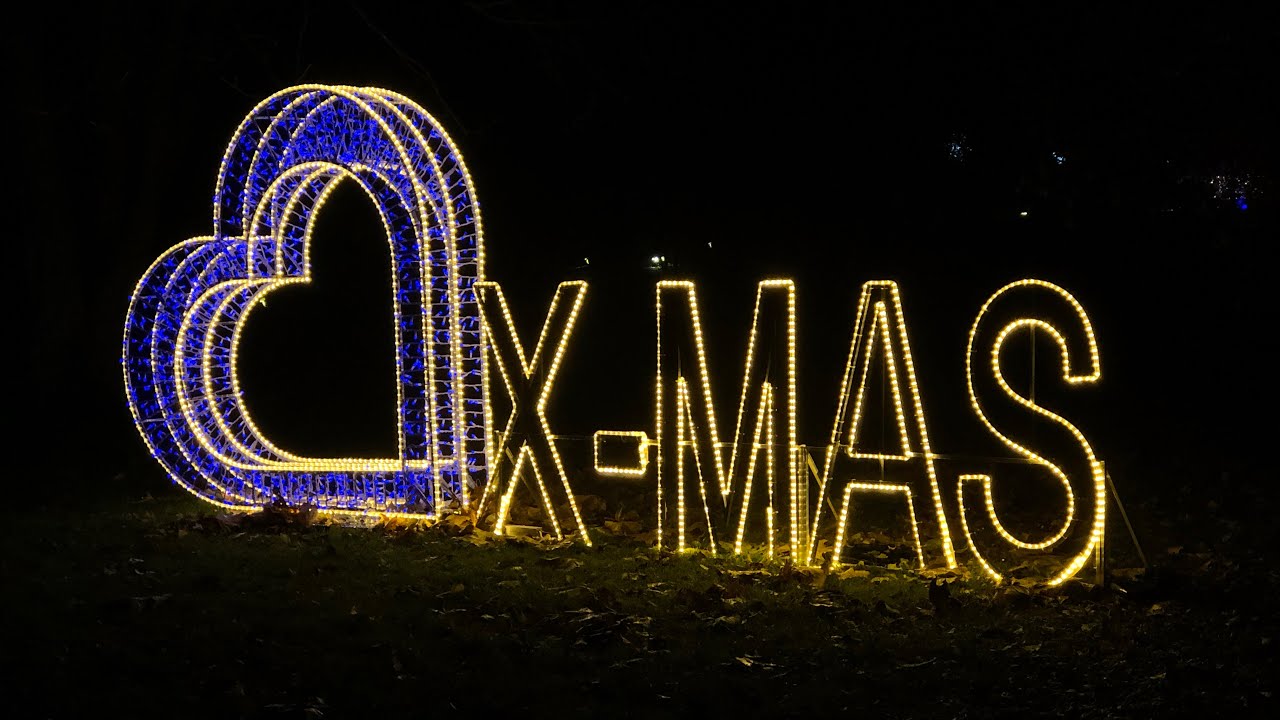 Christmas Garden 2024, Wilhelma (zoologisch-botanischer Garten) Stuttgart, 26. November 2024