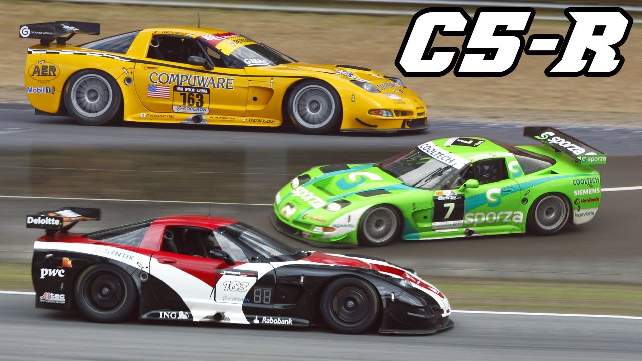 Corvette C5-R - Monster V8 rumble (Spa + Zolder)