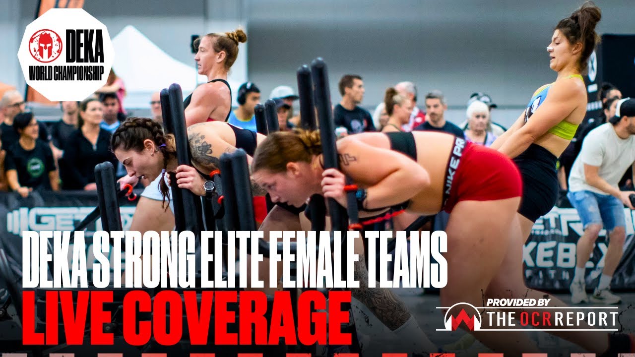 DEKA STRONG 2025 World Championships | Elite Female Teams Live Coverage